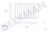 Bosch Ofen-Mikrowelle 284723, 00284723 Gitter 44 x 38 x 1,5 cm