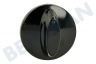 Button Drehknopf für Keramikplatte -schwarz-